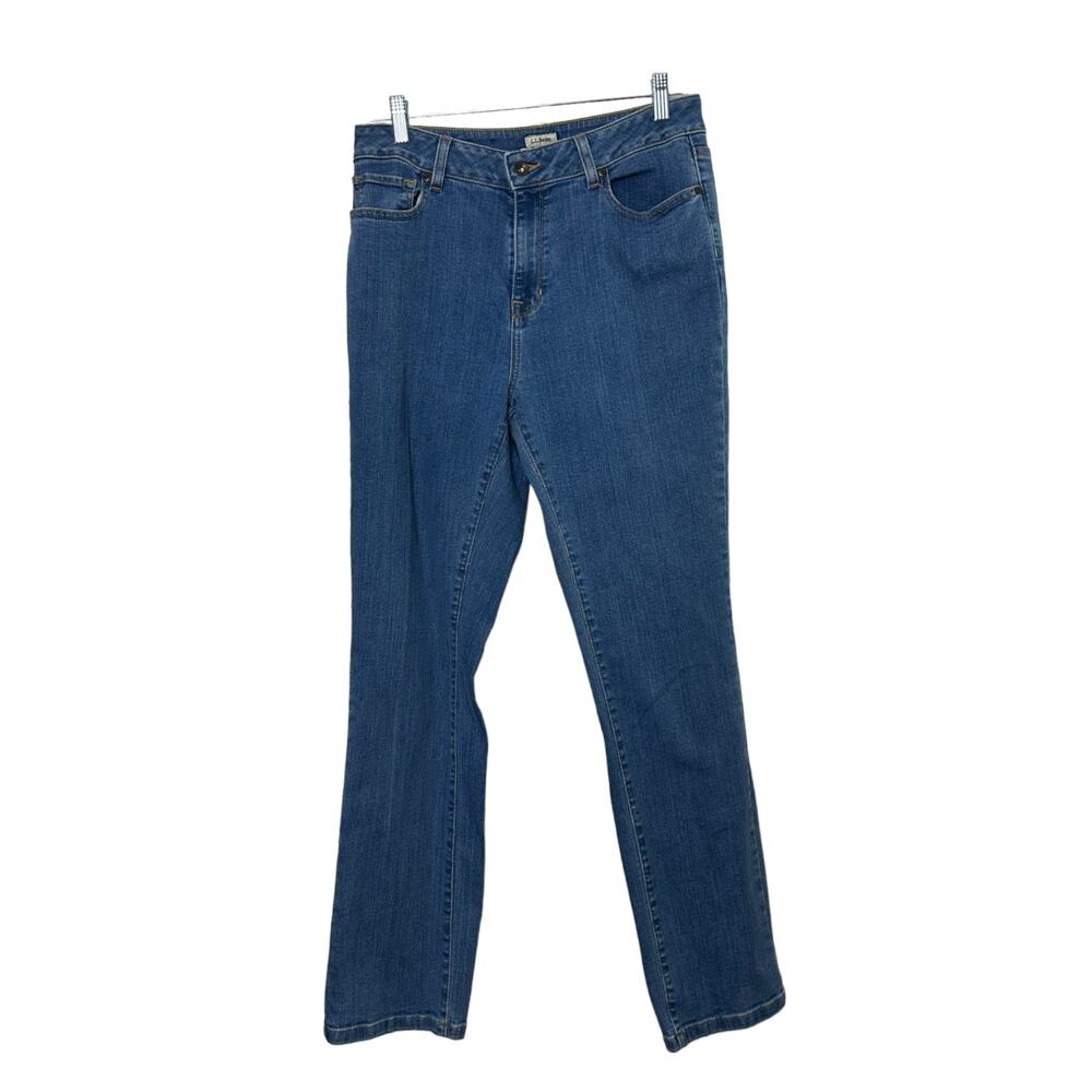 L.L. Bean Classic Fit Medium Rinse Jeans Women's Size 10 Regular 30" Inseam